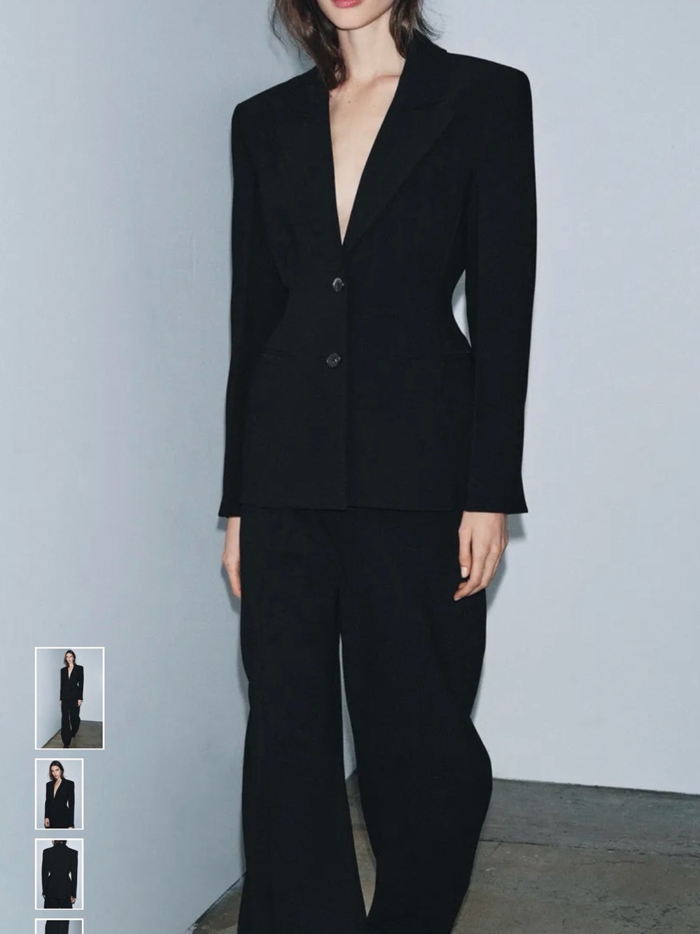 NWT | Zara Tailored Black Blazer